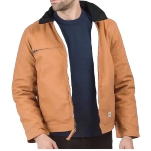 EDDIE BAUER Multi Pocket Berber Lined Jacket Size Small - Picture 1 of 4